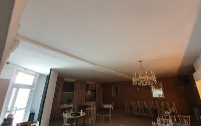 Isolation et réalisation d’un plafond dans un restaurant à Maizières-Les-Metz